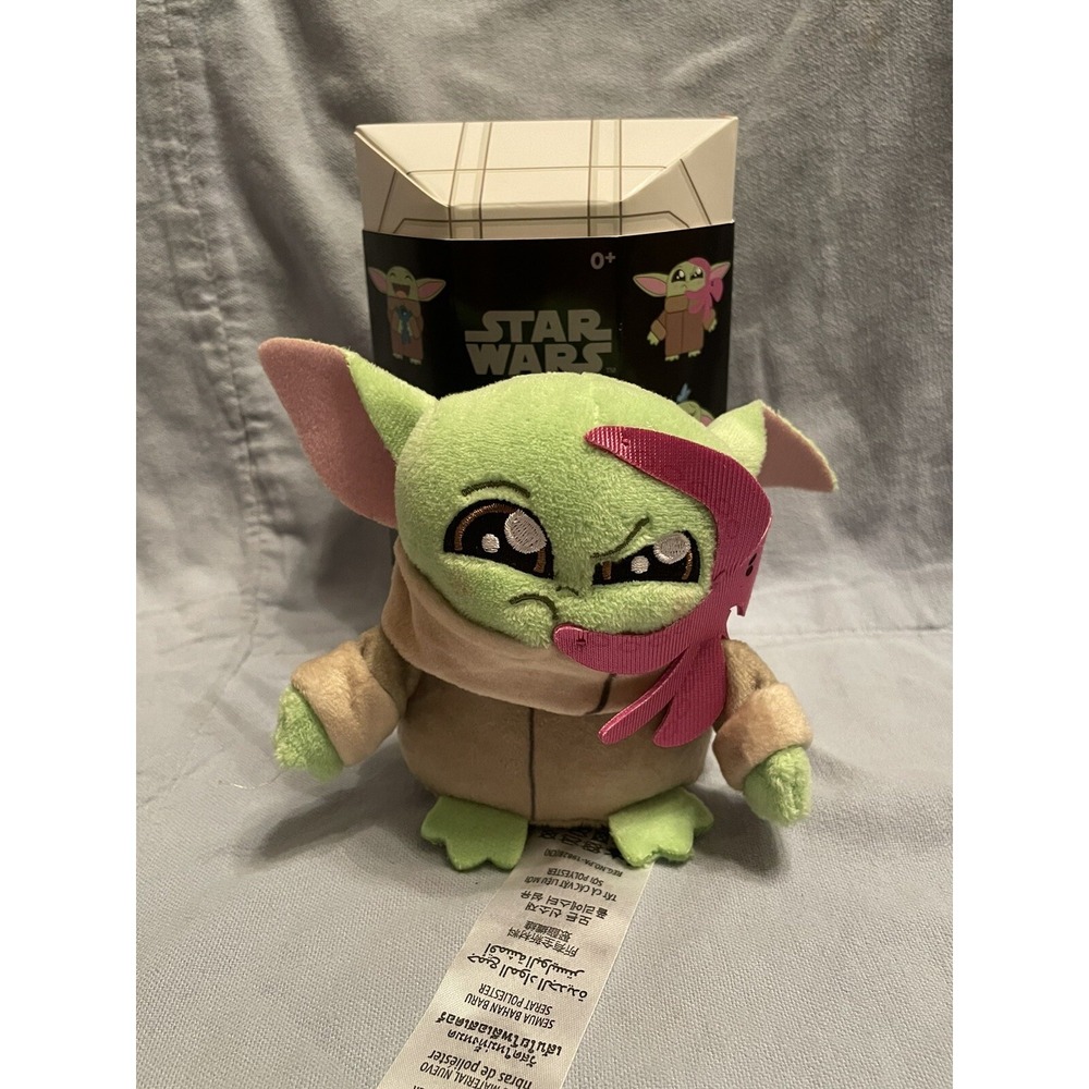 NEW Walt Disney Star Wars Grogu "Baby Yoda" Mystery Plush Octopus On Head